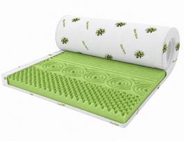 Čiužinys TOPPER 160x200 – profiliuotas masažuojantis antčiužinis ALOE VERA