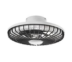 Lubinis šviestuvas-ventiliatorius MILANO LED, juodas