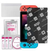apgo MATTE Hybrid Glass MATINĖ ekrano apsauga skirta Nintendo Switch, grūdinto stiklo pakaitalas, nedūžtantis