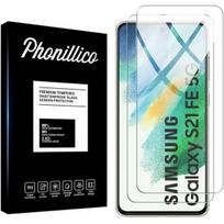 Grūdintas Stiklas Samsung S21 FE 5G [2 vnt. pakuotėje] Ekrano Apsaugos Plėvelė Phonillico®
