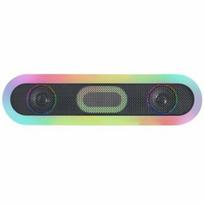 Mars Gaming MSB-ORB, Nešiojamas Garsiakalbis ir Garso Juosta 20W, Orbilight RGB 360, Triple Driver, Bluetooth 5.3/MicroSD/AUX/FM, Juodas