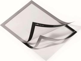 Durable A4 lipdukas informacinis rėmelis, sidabrinis