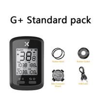 (-xOSS G plus) Dviračio kompiuteris G Plus belaidis GPS spidometras, atsparus vandeniui plento dviratis MTB dviratis Bluetooth ANT+ su kadencijos dviračių kompiuteriu, (-xOSS G plus)