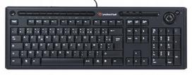 Packard Bell Azerty Ps/2 klaviatūra, prancūziškas išdėstymas, juoda
