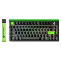 ATTACK SHARK R85HE žaidimų klaviatūra 75 % mechaninė RGB žalia su Hall efekto greitojo suveikimo mechanizmu