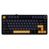 Aula F75 mechaninė klaviatūra - juoda ir geltona
