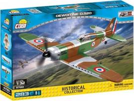 Konstrukciniai kaladėlės Cobi 5720 Prancūzų naikintuvas Dewoitine D.520