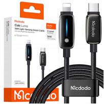 MCDODO ĮKROVIMO LAIDAS USB-C, SKIRTAS „IPHONE“ ŽAIBIŠKAI GREITAM ĮKROVIMUI, 1 M, LED