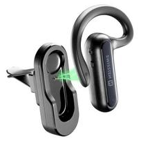 Laisvų rankų įranga „Swissten Dock“ ausinės su „Bluetooth“ ausinėmis, magnetinis įkrovimo stovas