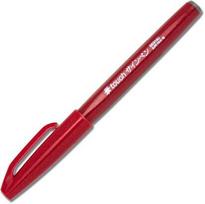 Pentel Brush Sign Pen rašiklis kaligrafijai, raudonas