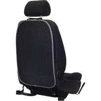 Automobilio sėdynės atlošo apsauga nuo vaikų EVAtech 68x46 cm - juoda / pilki kraštai