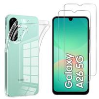 Coque už Samsung Galaxy A26 5G ir 2 Grūdinto stiklo ekraną apsauganti plėvelė Phonillico®