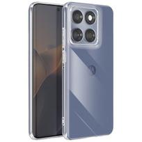 Coque - PRANEŠTI - Edge 60 Fusion ir Edge 60 - Minkštas silikonas - Sklaidus - Antishock