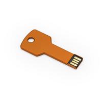 USB laikmena 16GB USB 2.0 aliuminio atmintinė su itin plonais klavišais LON4187