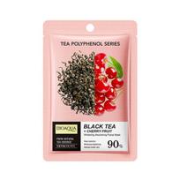Juodosios arbatos ir vyšnių veido kaukė Bioaqua, 25 g