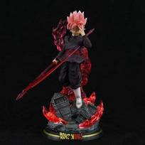 Dragon Ball Z Zamasu figūrėlė Black Goku, 28 cm, Su lemputėmis be dėžutės