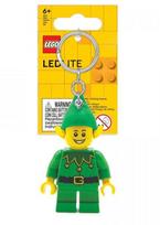 LEGO žibintuvėlis-raktų pakabukas Elfas, žalia minifigūrėlė LGL-KE181