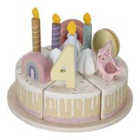 Medinis gimtadienio tortas Little Dutch, rožinis