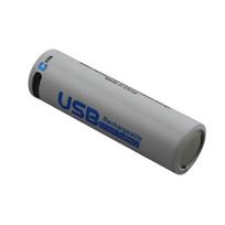 Akumuliatorius Kroviklis 1.5V 1700mAh suderinamas 14500 AA su USB-C prievadu, pakraunamas