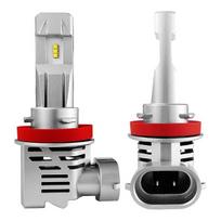 H11 H8 H9 H16 LED priekinių žibintų lemputės 12000lm 6500k šaltai balta 2