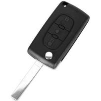 Kodas raktui Citroen C4 C5 C4 Picasso C6 - CE0536 - Nuotolinio valdymo pultelis 3 mygtukų žibintų modelis su baterijos vieta Phonillico®