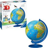 Ravensburger 3d dėlionė, vaikiškas gaublys vokiečių kalba