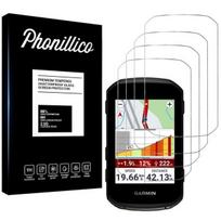 Grūdintas stiklas Garmin Edge 550 / Edge 850 [4 vnt.] GPS dviračio ekranui apsaugoti Phonillico®