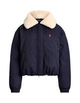 Polo Ralph Lauren Žieminė striukė tamsiai mėlyna