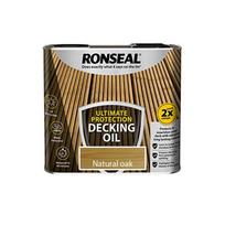 Aliejus terasai Ronseal Ultimate, Ąžuolas, 2,5L