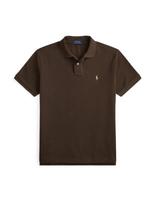 Polo Ralph Lauren Marškinėliai tamsiai ruda / šviesiai geltona