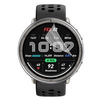 Apsauginis stiklas Amazfit Active 2 (Apvalus) [Pakuotė 6] Itin plonas atsparus plastikinis apsauginis filmas Phonillico®