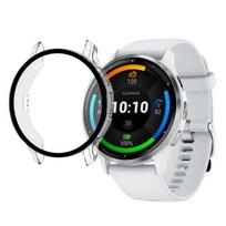 Apsauga suderinama Garmin Venu 3 45mm - Kieta korpusas išmaniosios laikrodžio skaidrus dėklas stiklo stiklo Phonillico®