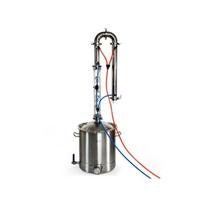 AROMA LUX STAINLESS STEEL 40L distiliavimo aparatas su 2 colių stikliniu kolonėle