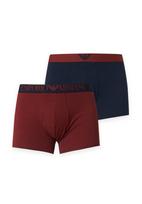 Emporio Armani Boxer trumpikės tamsiai mėlyna / rūdžių raudona