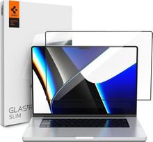 SPIGEN grūdinto stiklo apsauginis stikliukas Macbook Pro 14 2021 2022 2023 apsaugai