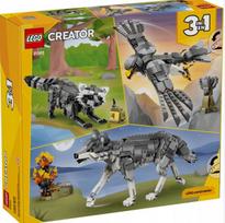 LEGO® Creator 3in1 Miško gyvūnai: Pilkasis vilkas 31393