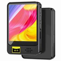 MP3 grotuvas USB garso grotuvas Hi-Fi Mp3 grotuvas Mini MP3 MP4 grotuvas su garsiakalbiu BT USB įkrovimas Tinka sportui ir kelionėms muzikos grotuvo vaizdo grotuvas