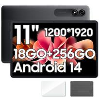 Planšetinis kompiuteris Blackview Tab 9 WiFi 10.95" Android 14 18GB + 256GB - SD 1 TB 8200 mAh Widevine L1 WPS - Pilka