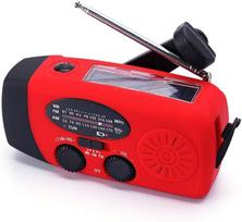 FM/AM/NOAA orų radijas, rankinis švaistiklis, savaime maitinamas saulės nešiojamasis mini avarinis išgyvenimo radijas su 3 LED itin ryškiu žibintuvėliu, 2000 mAh akumuliatoriumi maitinamu išmaniojo telefono įkrovikliu,
