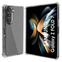 Samsung Galaxy Z FOLD 7 dėklas - Antishock Apsaugos Silikoninis Lankstus Skaidrus Phonillico®