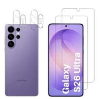 Grūdintas Stiklas Samsung Galaxy S26 ULTRA ir Kameros Apsauga [Pakuotė 2] Stiklo Apsaugos Filmas Phonillico®
