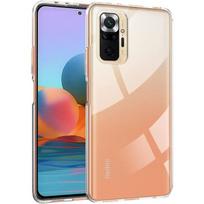 Xiaomi REDMI NOTE 10 PRO dėklas - Silikoninis Gelis TPU Aiškus Lankstus Ultra Plonas Phonillico®