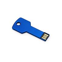 USB laikmena 16GB USB 2.0 aliuminio atmintinė su itin plonais klavišais LON4187