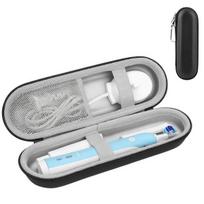 Kelioninis etuis - PHONILLICO - Suderinamas su Oral B - Juodas - Įtraukti priedai - Suaugusiems