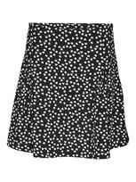 VERO MODA Sijonas juoda / balta