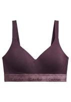 Calvin Klein Underwear Liemenėlė baklažano spalva