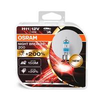 Automobilio lemputės Osram Night Breaker H11