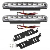 LED dienos žibintų rinkinys ME Premium, 2 vnt., Led Vairavimo Žibintai 2x8led, ME Premium