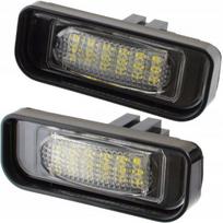 „AutoTune“ valstybinio numerio LED lempučių komplektas, skirtas Mercedes W220 Clasa S