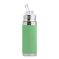 Termobuteliukas su šiaudeliu Pura Kiki, 260 ml, 9+ mėnesiai, moss